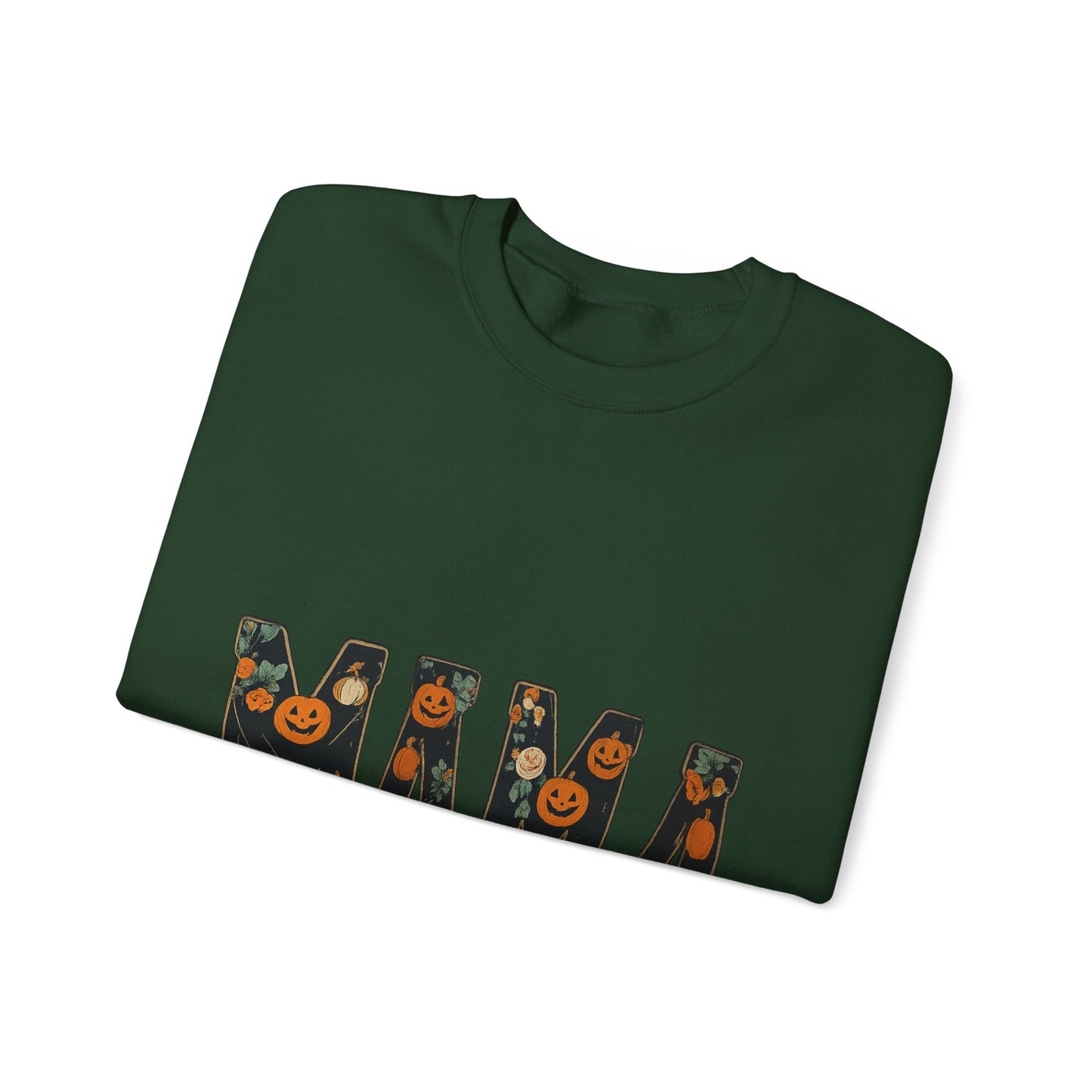 Mama Pumpkin Crewneck Sweatshirt, Fall Fashion, Halloween Gift, Cozy Sweatshirt, Casual Wear, Gift for Moms