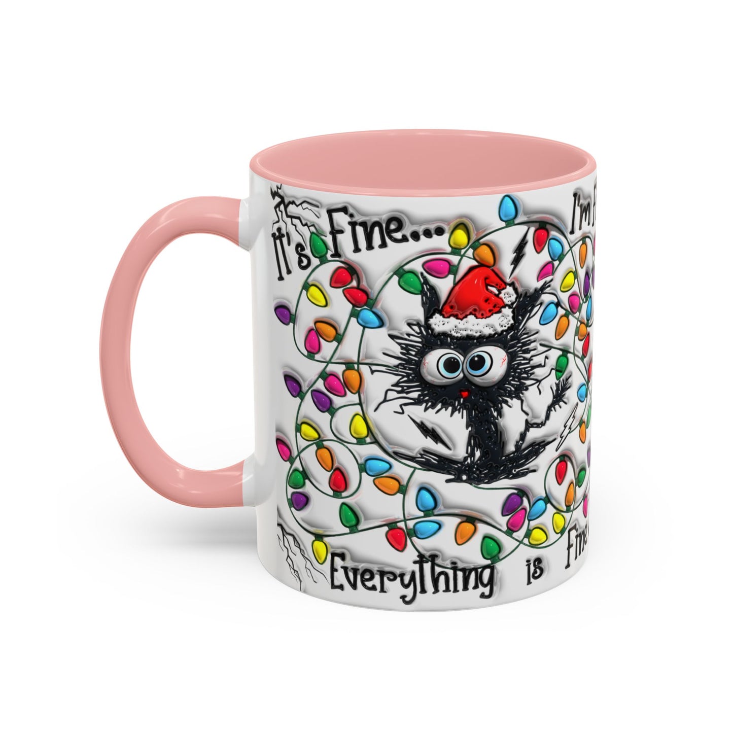 Christmas Accent Coffee Mug (11, 15oz)