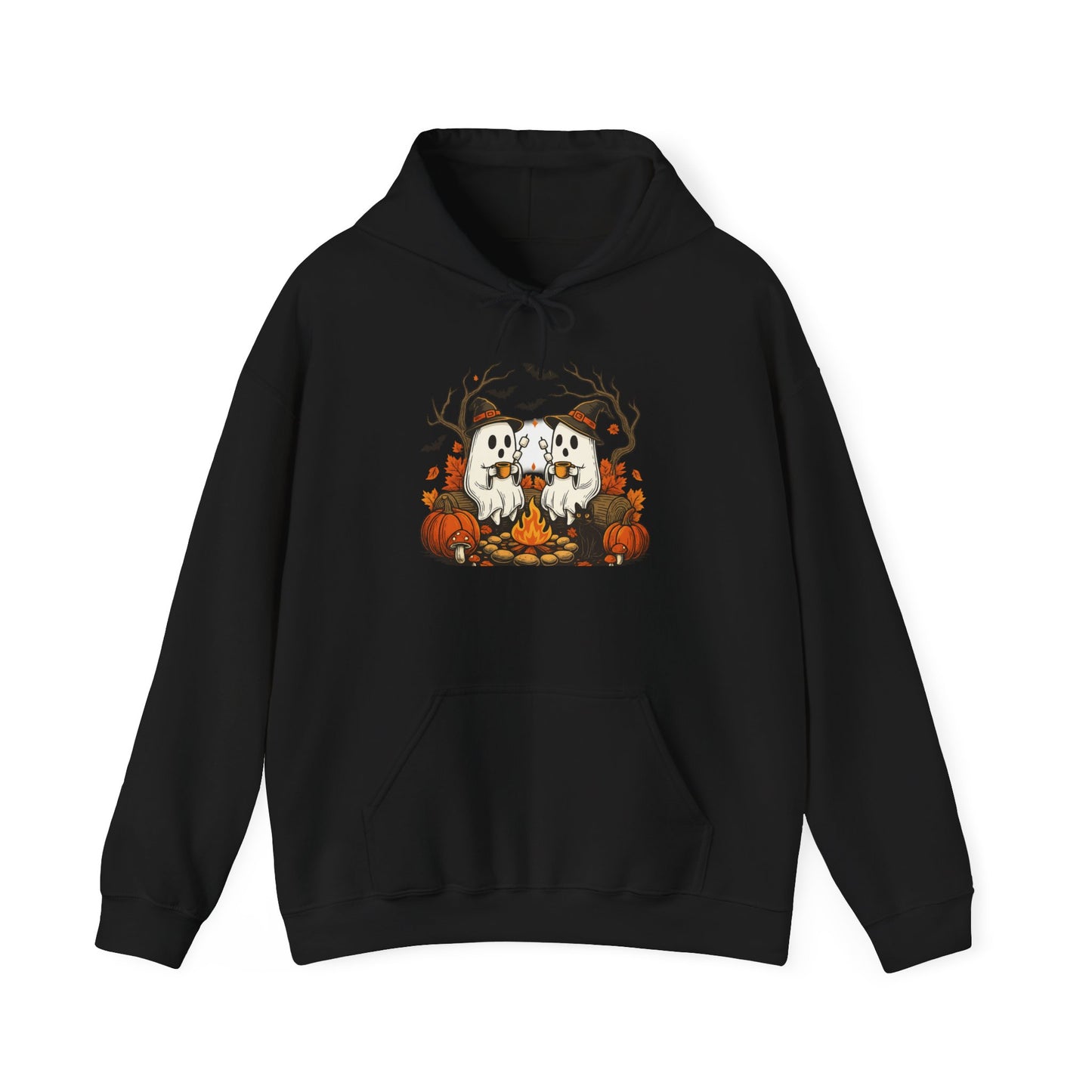 Cozy Halloween Hoodie, Unisex Hooded Hoodie, Fall Outfit, Pumpkin Patch Hoodie, Halloween Gift, Spooky Season Apparel