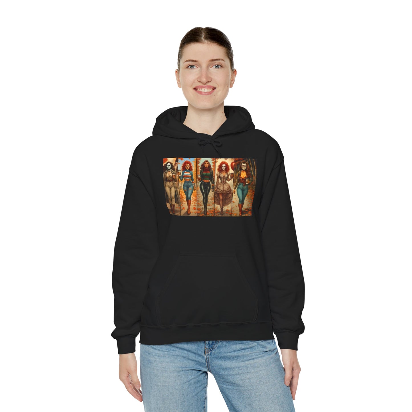 Vibrant Art Hooded Sweatshirt - Cozy Fashion, Perfect Gift, Casual Wear, Unisex Hoodie, Statement Piece