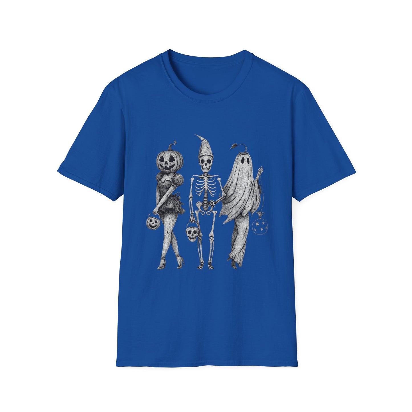 Halloween Graphic Tee, Unisex Softstyle T-Shirt, Spooky Season Shirt, Fall Fashion, Halloween Costume Top