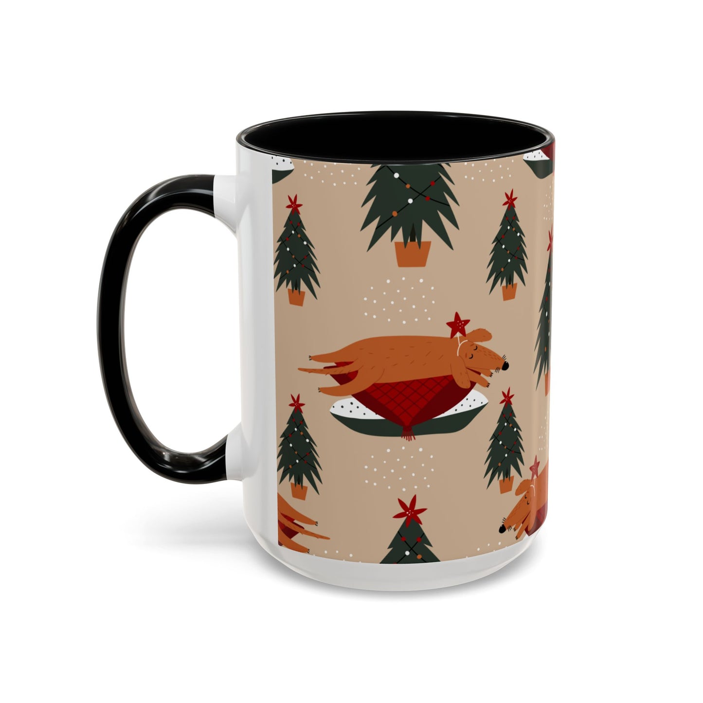 Christmas Accent Coffee Mug (11, 15oz)