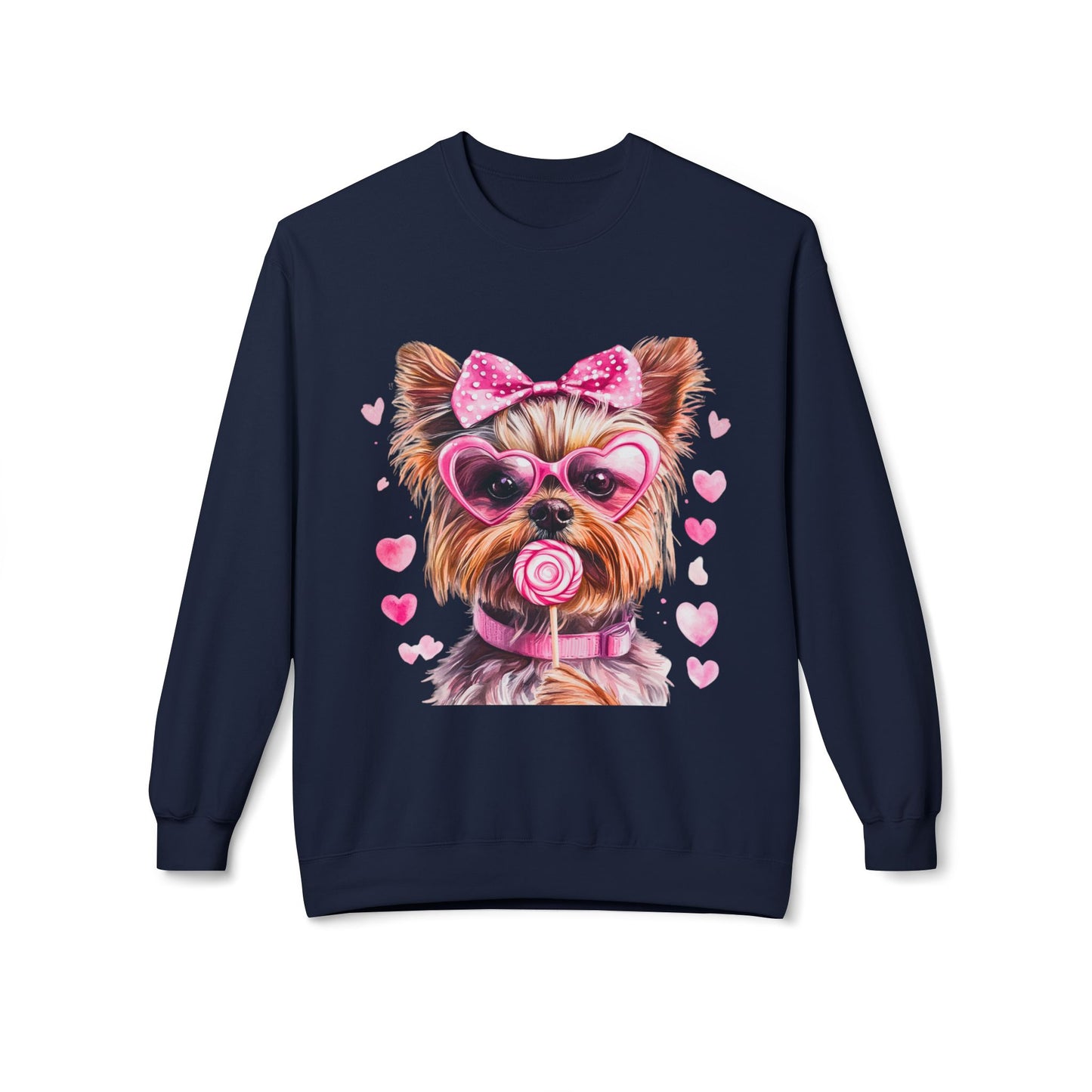 Valentines Unisex Midweight Softstyle Fleece Crewneck Sweatshirt