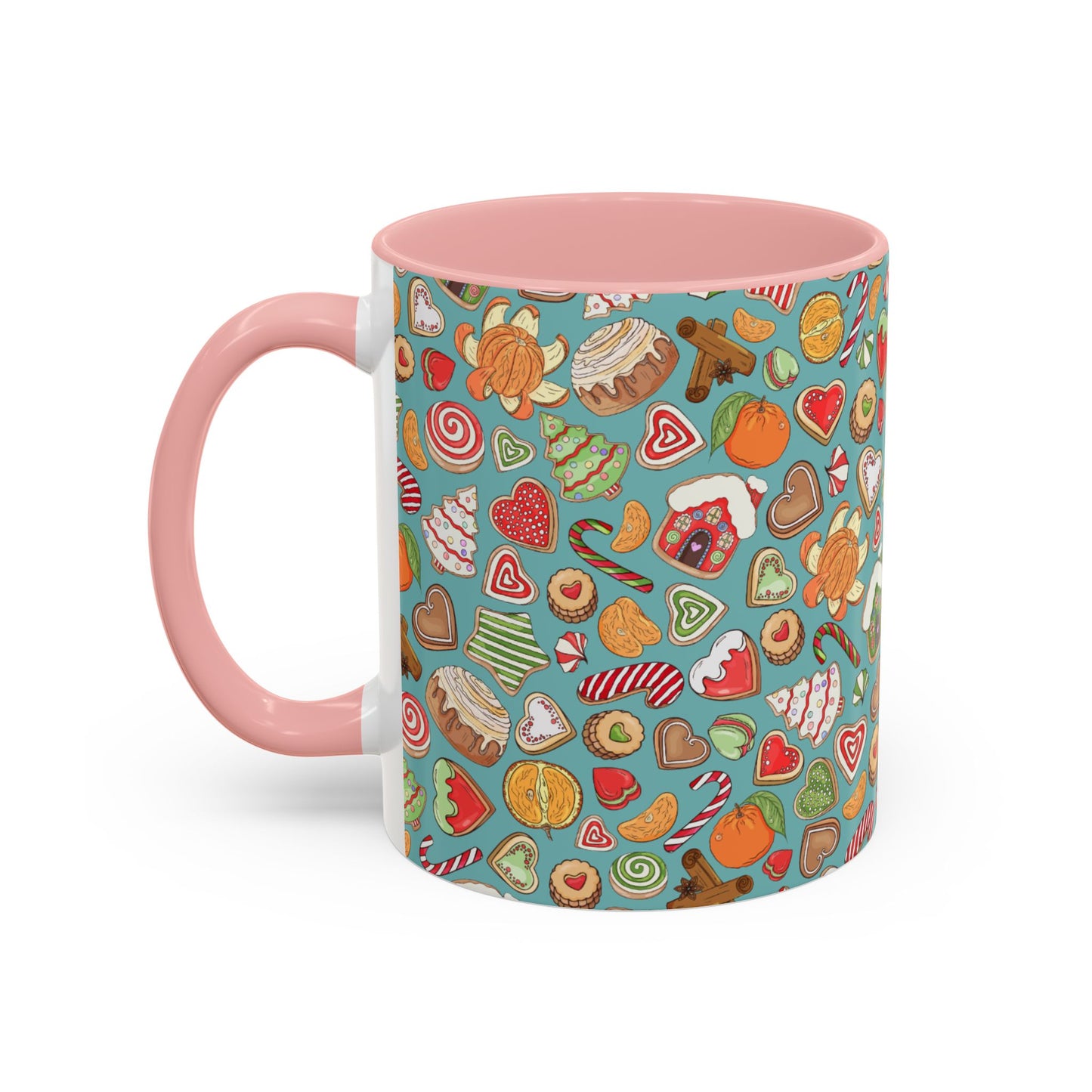 Christmas Accent Coffee Mug (11, 15oz)