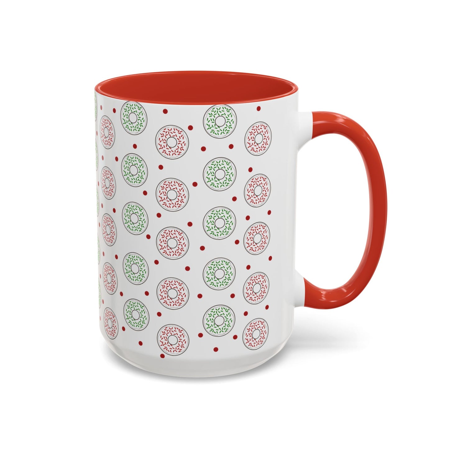 Christmas Accent Coffee Mug (11, 15oz)