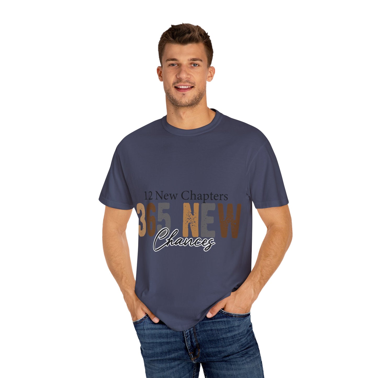 New Year Unisex Garment-Dyed T-shirt