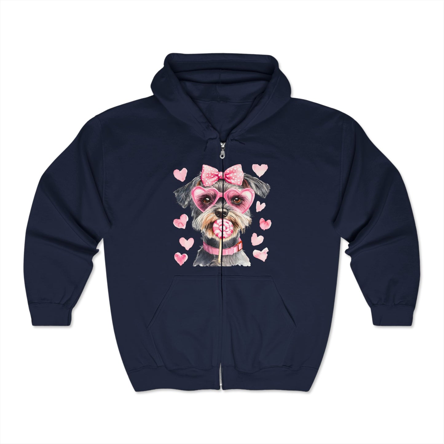 Valentines Unisex Heavy Blend™ Full Zip Hooded Sweatshirt