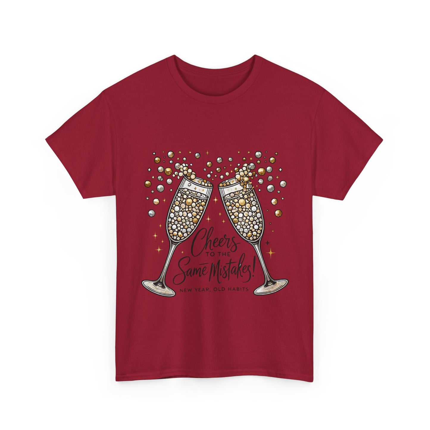 New Year Unisex Heavy Cotton Tee