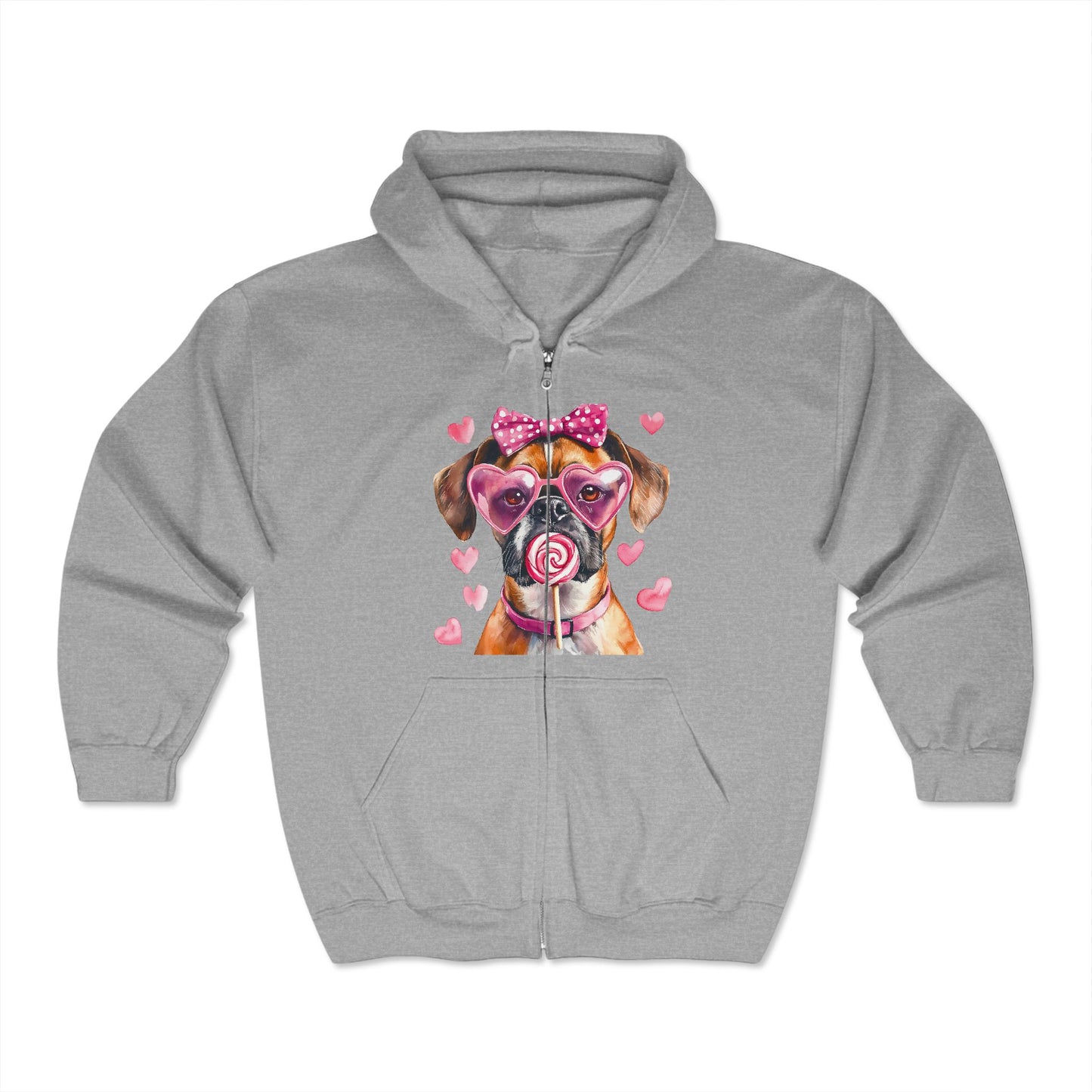 Valentines Unisex Heavy Blend™ Full Zip Hoodies