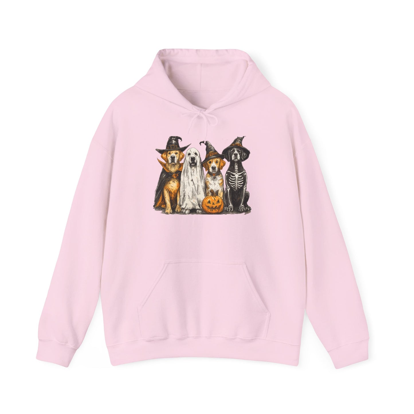 Halloween Pet Lover Hoodie, Unisex Hoodie, Cute Dog Hoodie, Cozy Halloween Apparel, Animal Lover Gift