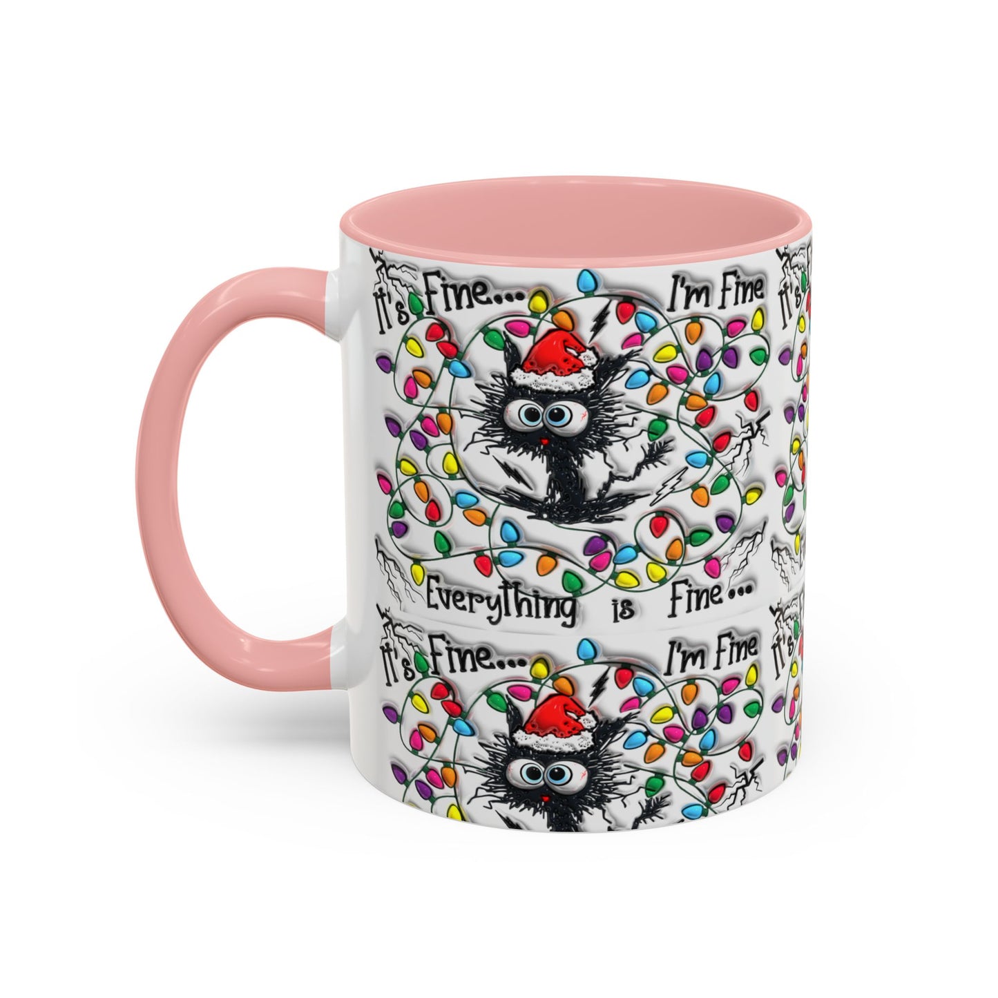 Christmas Accent Coffee Mug (11, 15oz)
