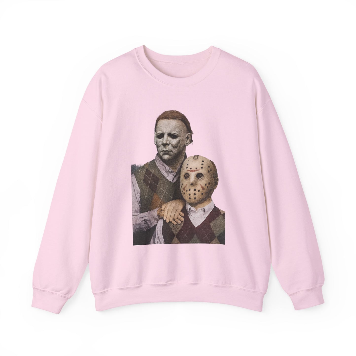 Horror Movie Sweatshirt: Scary Crewneck for Halloween, Cosplay, Horror Fans, Unisex Gift, Cozy Pullover