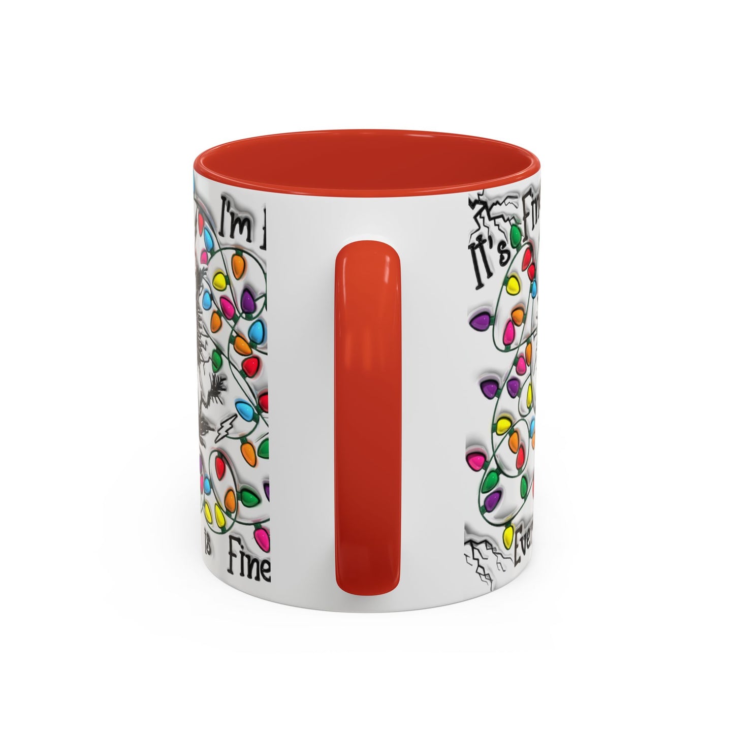 Christmas Accent Coffee Mug (11, 15oz)