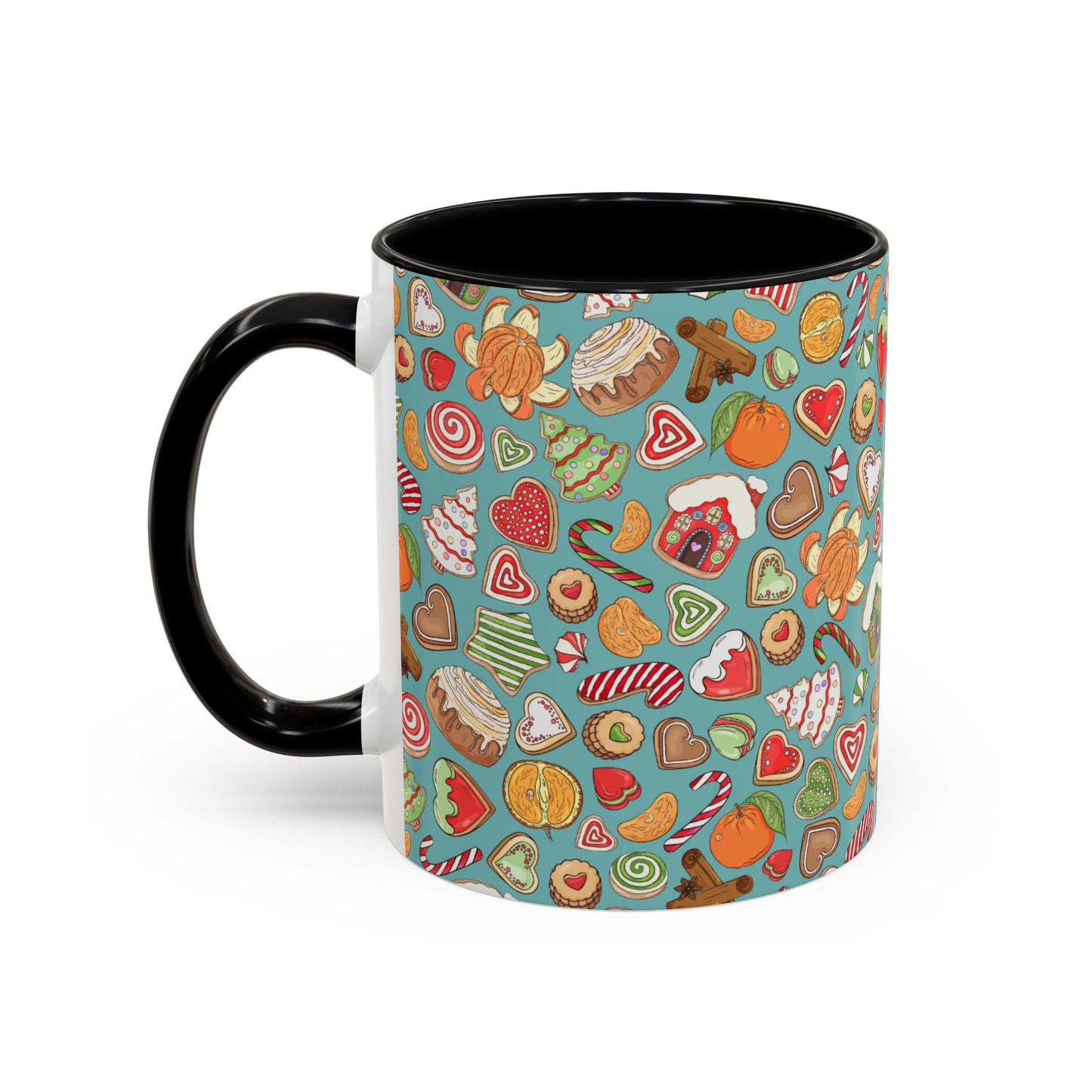 Christmas Accent Coffee Mug (11, 15oz)