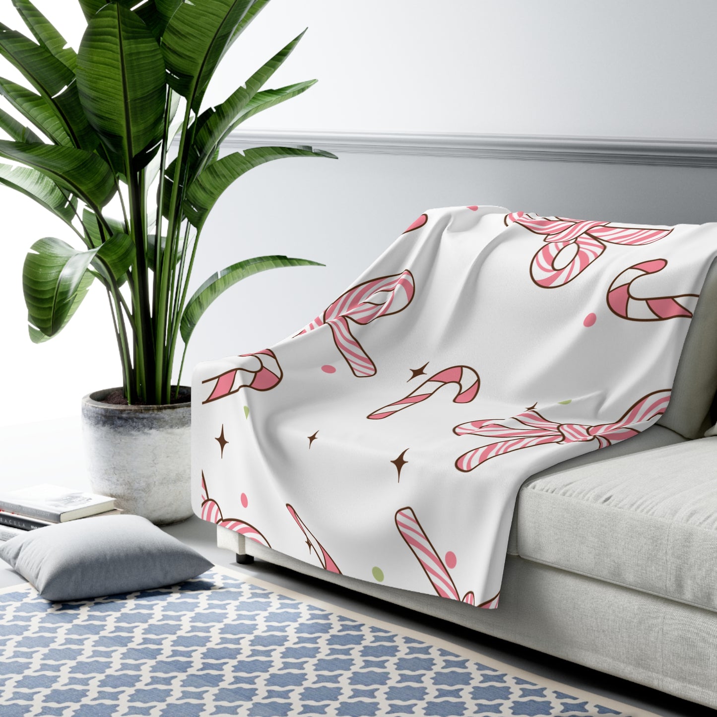 Candy Cane Blanket