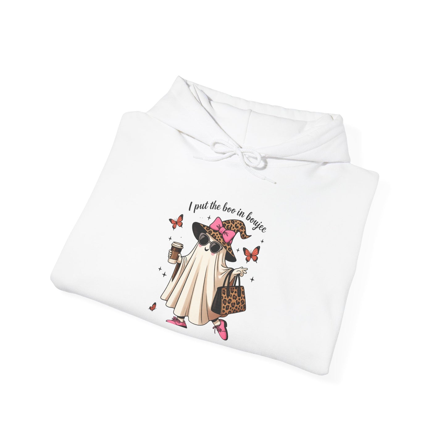 Fashionable Fun Hoodie with Butterfly Print – Perfect for Casual Wear, Gifts, Spring Outfits, Art Lovers, Cozy Days