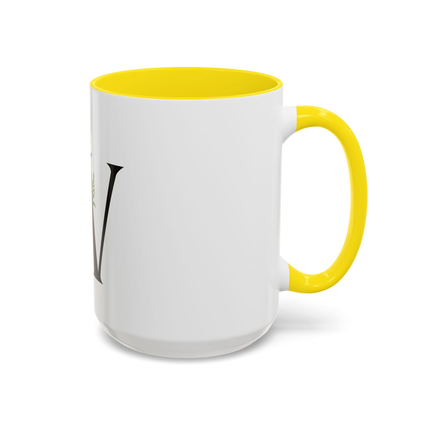 Alphabet Letter Accent Coffee Mug