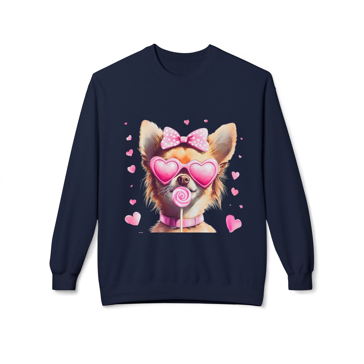 Valentines Unisex Midweight Softstyle Fleece Crewneck Sweatshirt