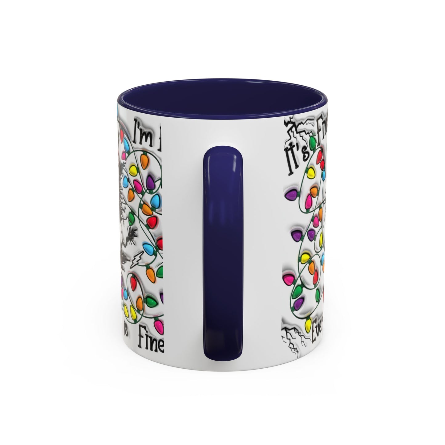 Christmas Accent Coffee Mug (11, 15oz)