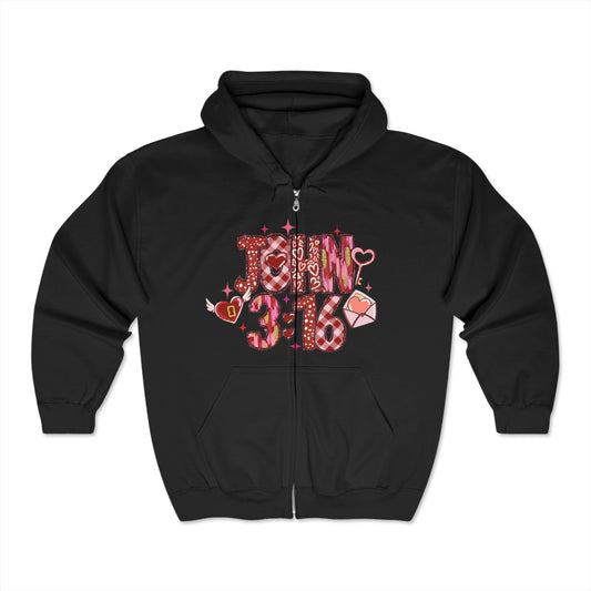 Valentines Unisex Heavy Blend™ Full Zip Hoodies