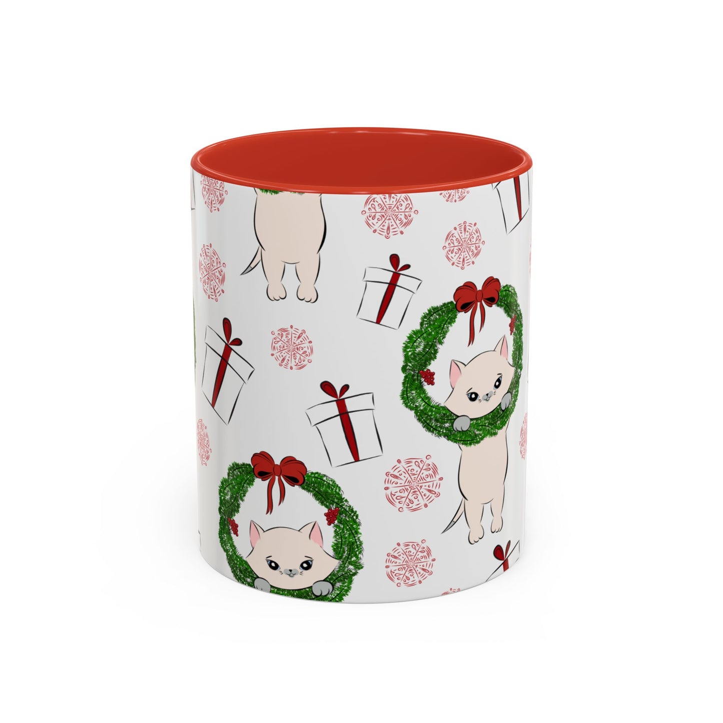 Christmas Accent Coffee Mug (11, 15oz)