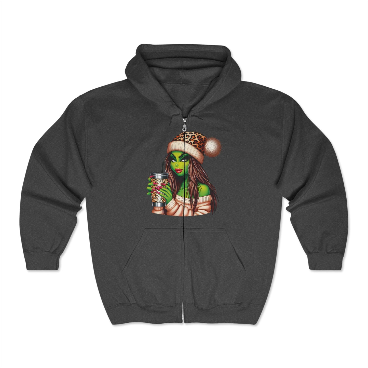 Christmas Unisex Heavy Blend™ Full Zip Hooded Sweatshirt