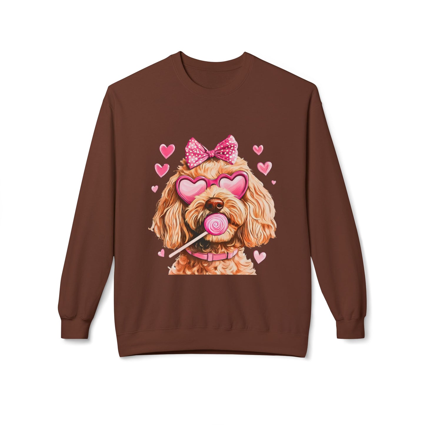 Valentines Unisex Midweight Softstyle Fleece Crewneck Sweatshirt