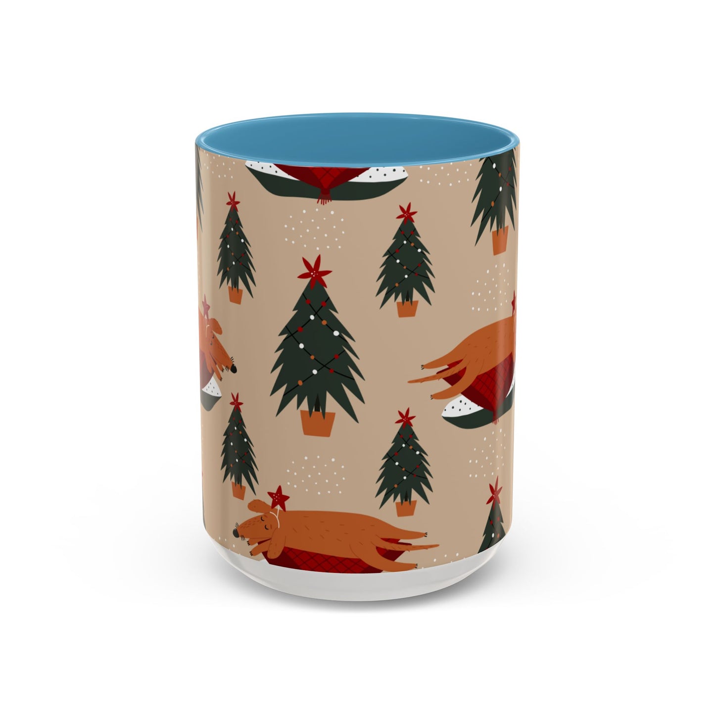 Christmas Accent Coffee Mug (11, 15oz)