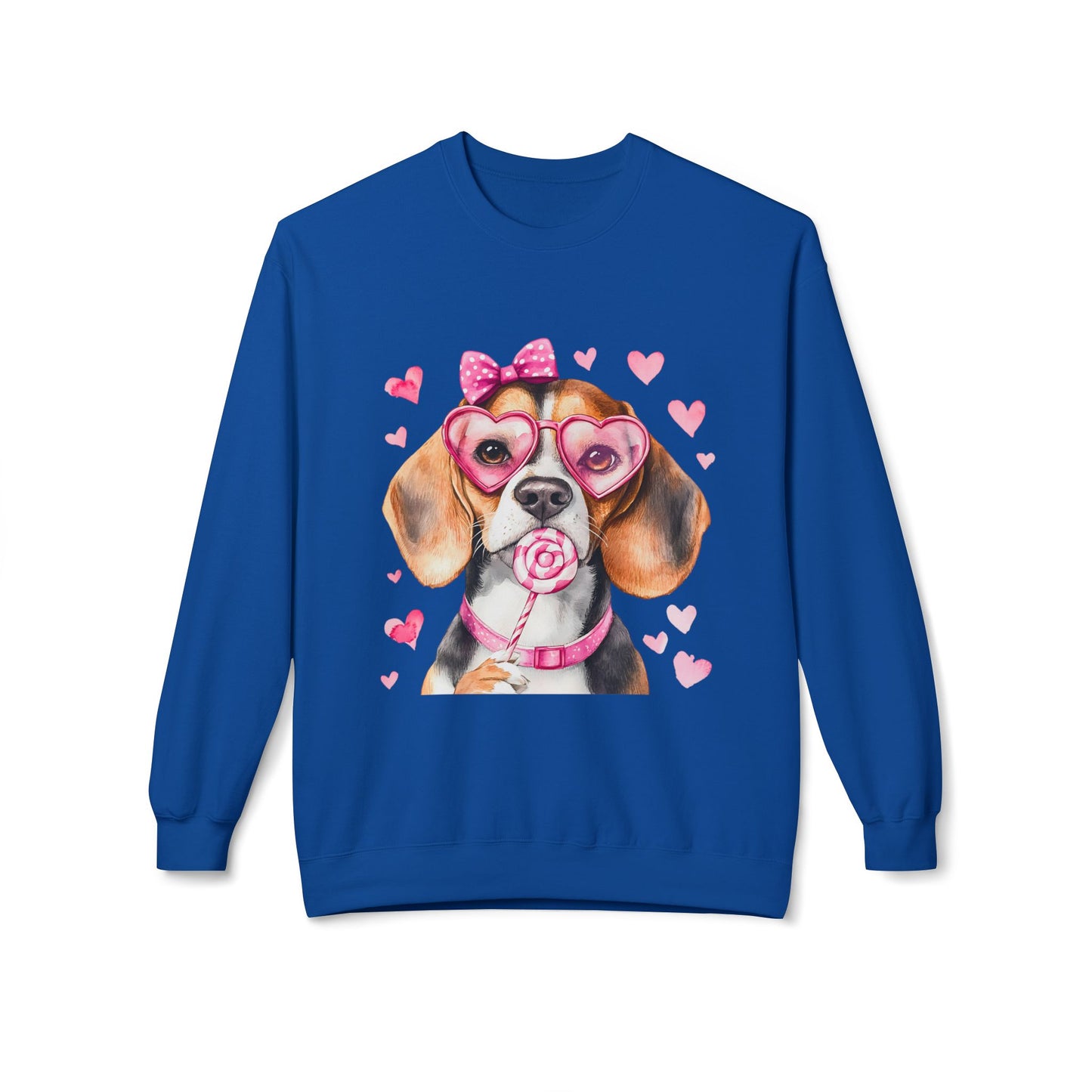 Valentines Unisex Midweight Softstyle Fleece Crewneck Sweatshirt