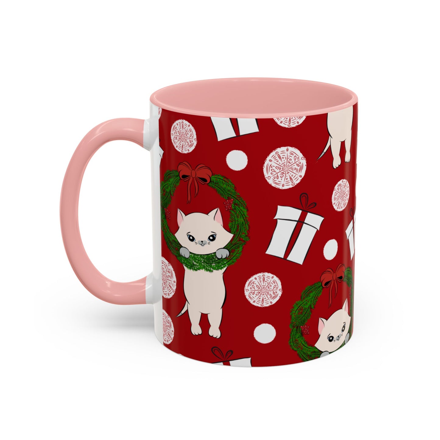 Christmas Accent Coffee Mug (11, 15oz)