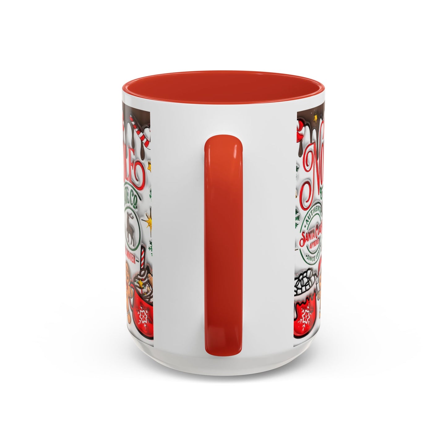 Christmas Accent Coffee Mug (11, 15oz)