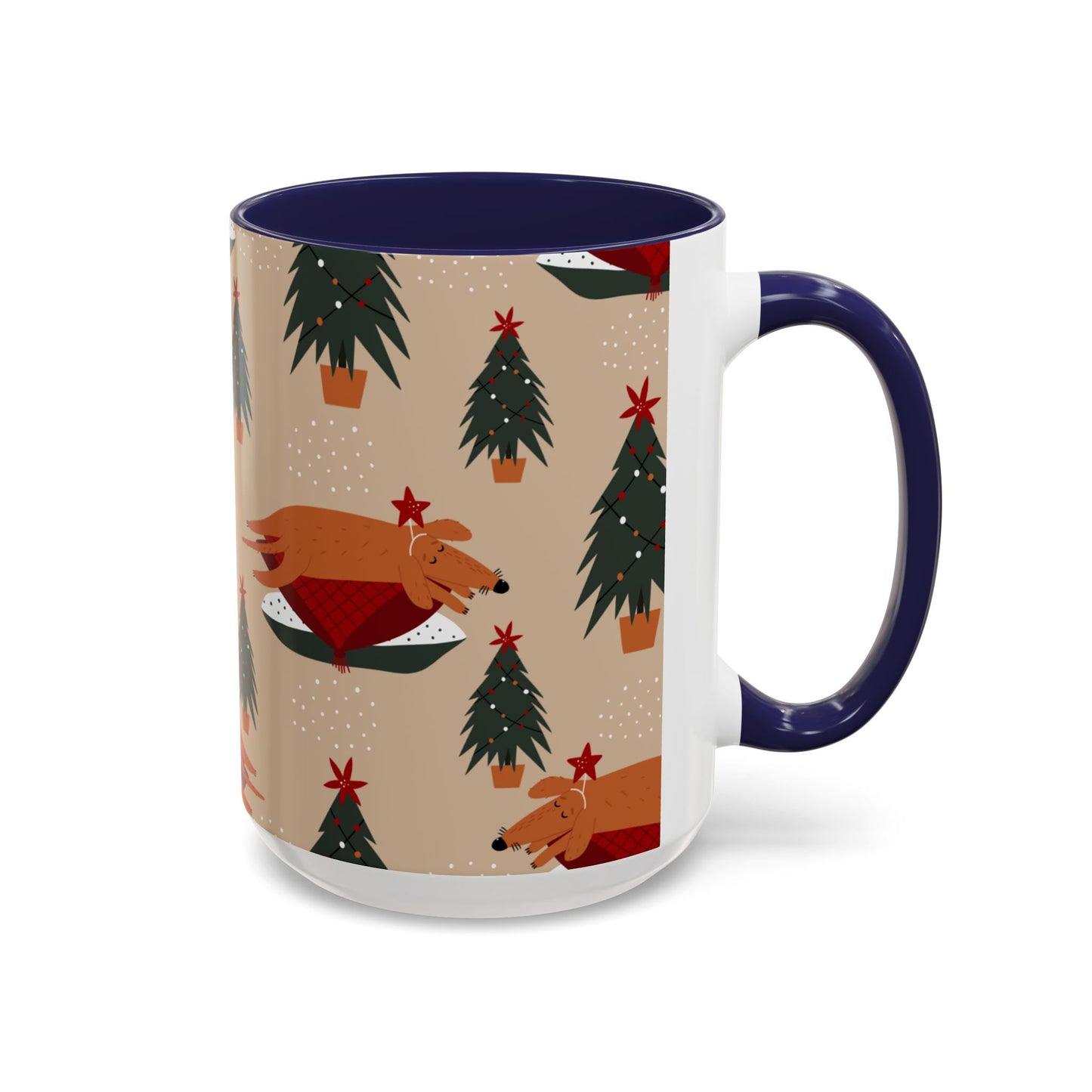 Christmas Accent Coffee Mug (11, 15oz)