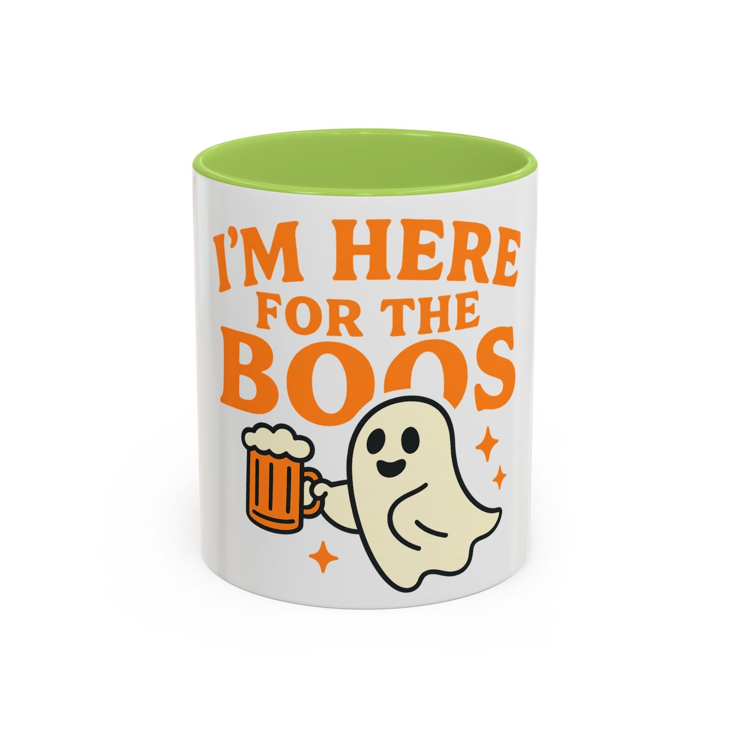 Halloween Ghost Coffee Mug | Perfect for Spooky Celebrations, Fall Gatherings, Trick-or-Treating, Gift for Friends, Humor