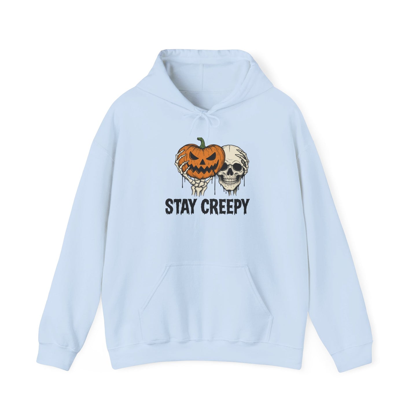 Unisex Creepy Hooded Hoodie | Halloween Hoodie, Fall Apparel, Spooky Gift, Cozy Hoodie for Autumn Celebrations