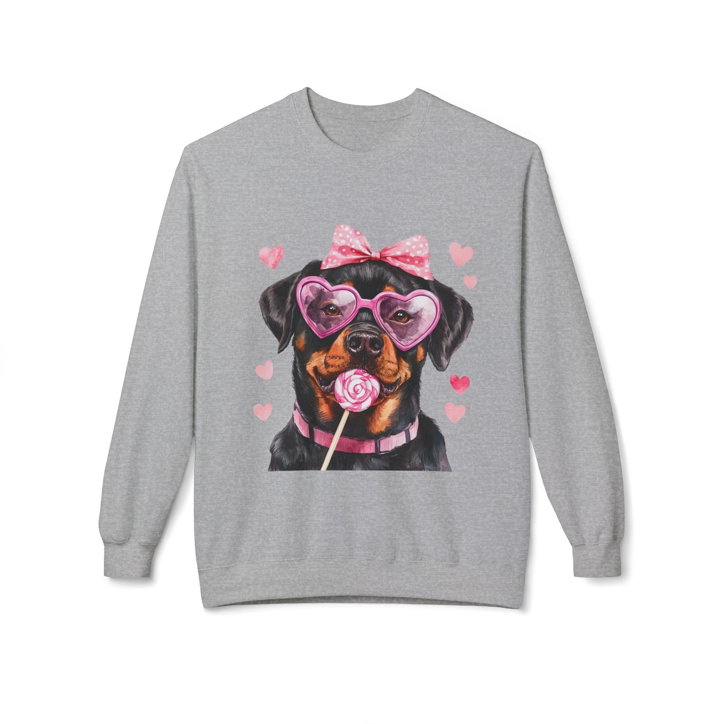 Valentines Unisex Midweight Softstyle Fleece Crewneck Sweatshirt