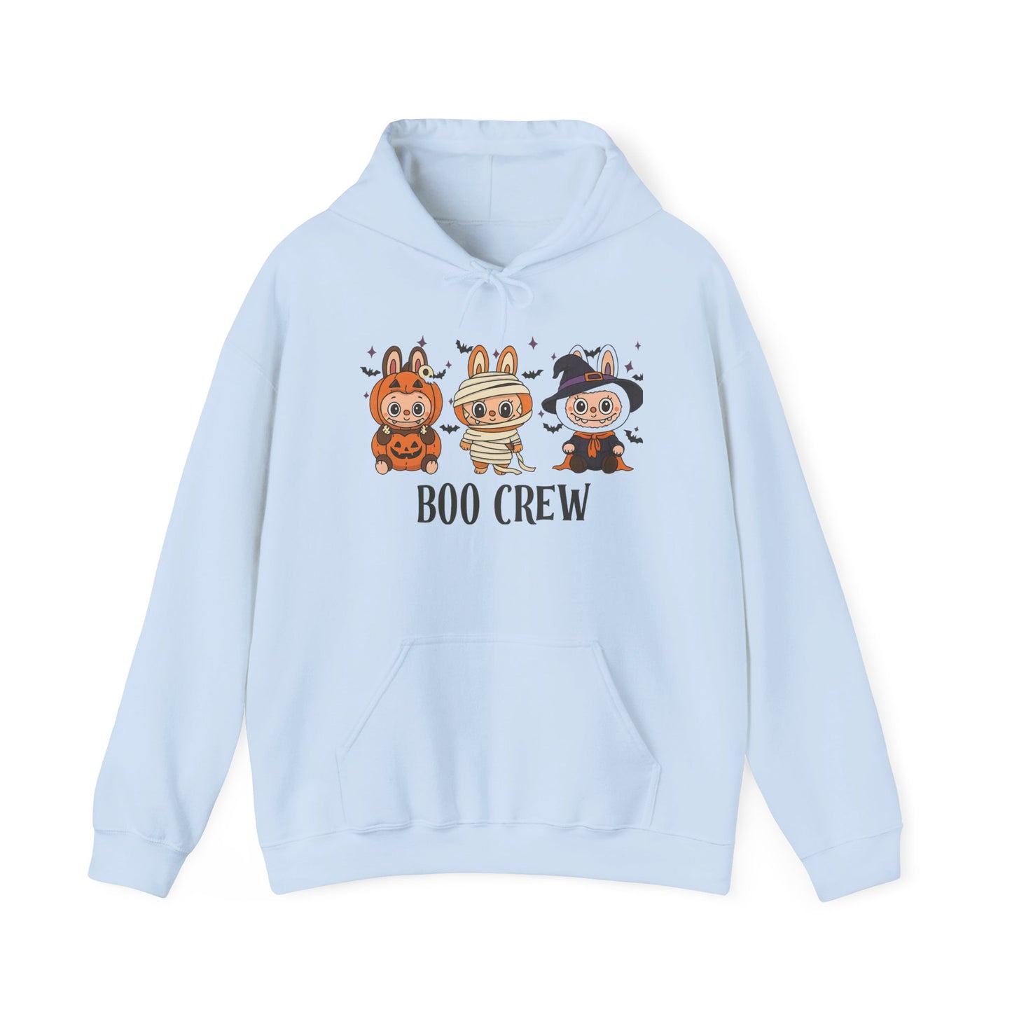 Boo Crew Halloween Unisex Hoodie, Cute Monster Costume, Spooky Vibes, Fall Fashion
