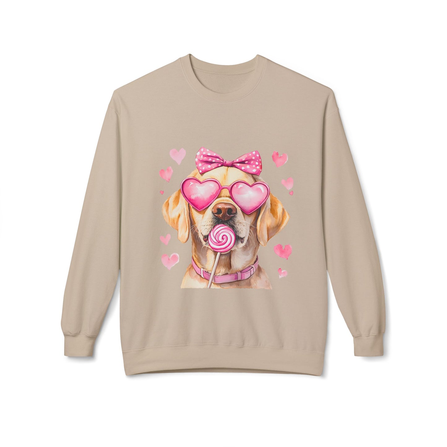 Valentines Unisex Midweight Softstyle Fleece Crewneck Sweatshirt