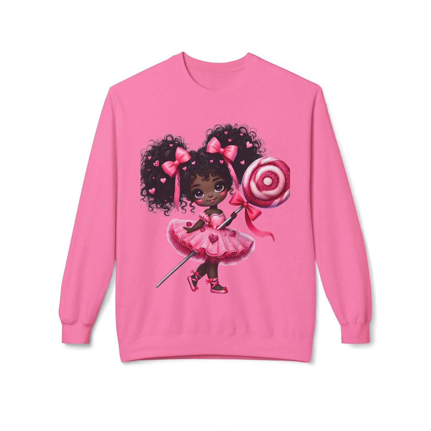 Valentines Unisex Midweight Softstyle Fleece Crewneck Sweatshirt