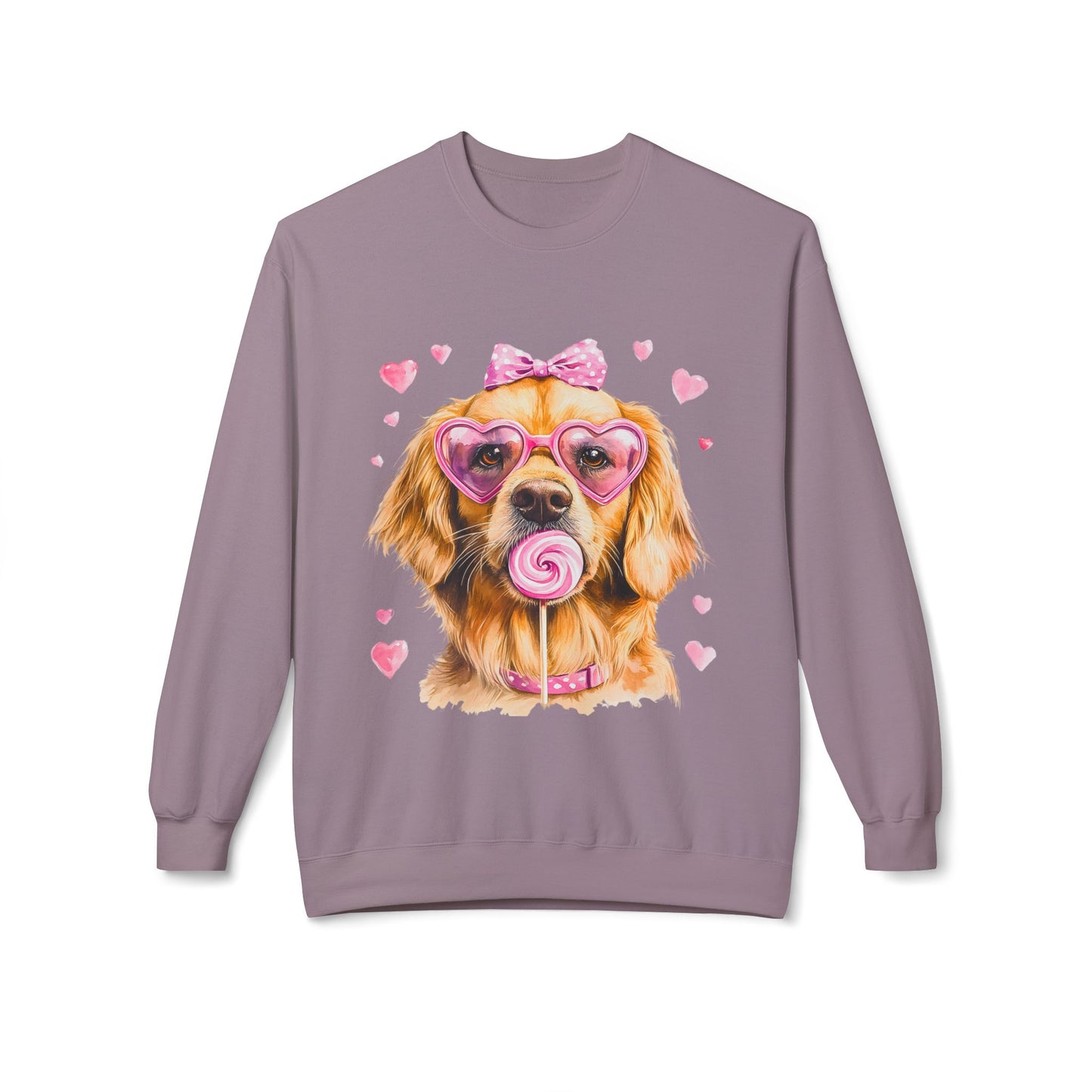 Valentines Unisex Midweight Softstyle Fleece Crewneck Sweatshirt