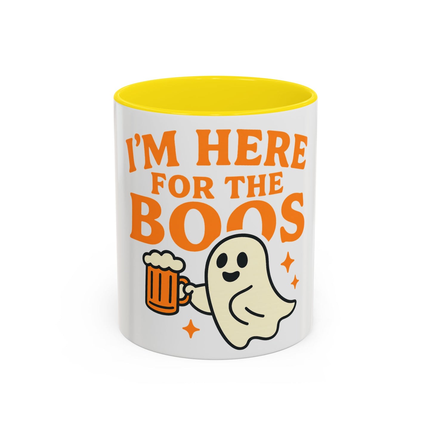 Halloween Ghost Coffee Mug | Perfect for Spooky Celebrations, Fall Gatherings, Trick-or-Treating, Gift for Friends, Humor