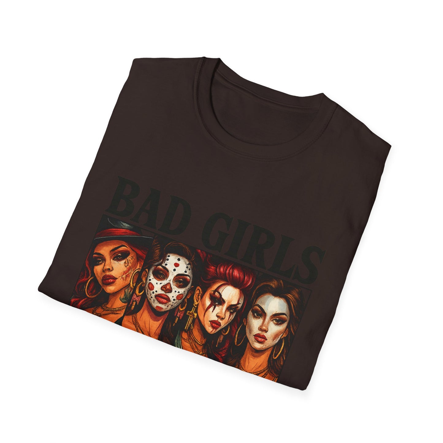 Bad Girls Have More Fun Unisex Softstyle T-Shirt, Trendy Tee, Fun Graphic Shirt, Gift for Women, Casual Wear, Party Outfit