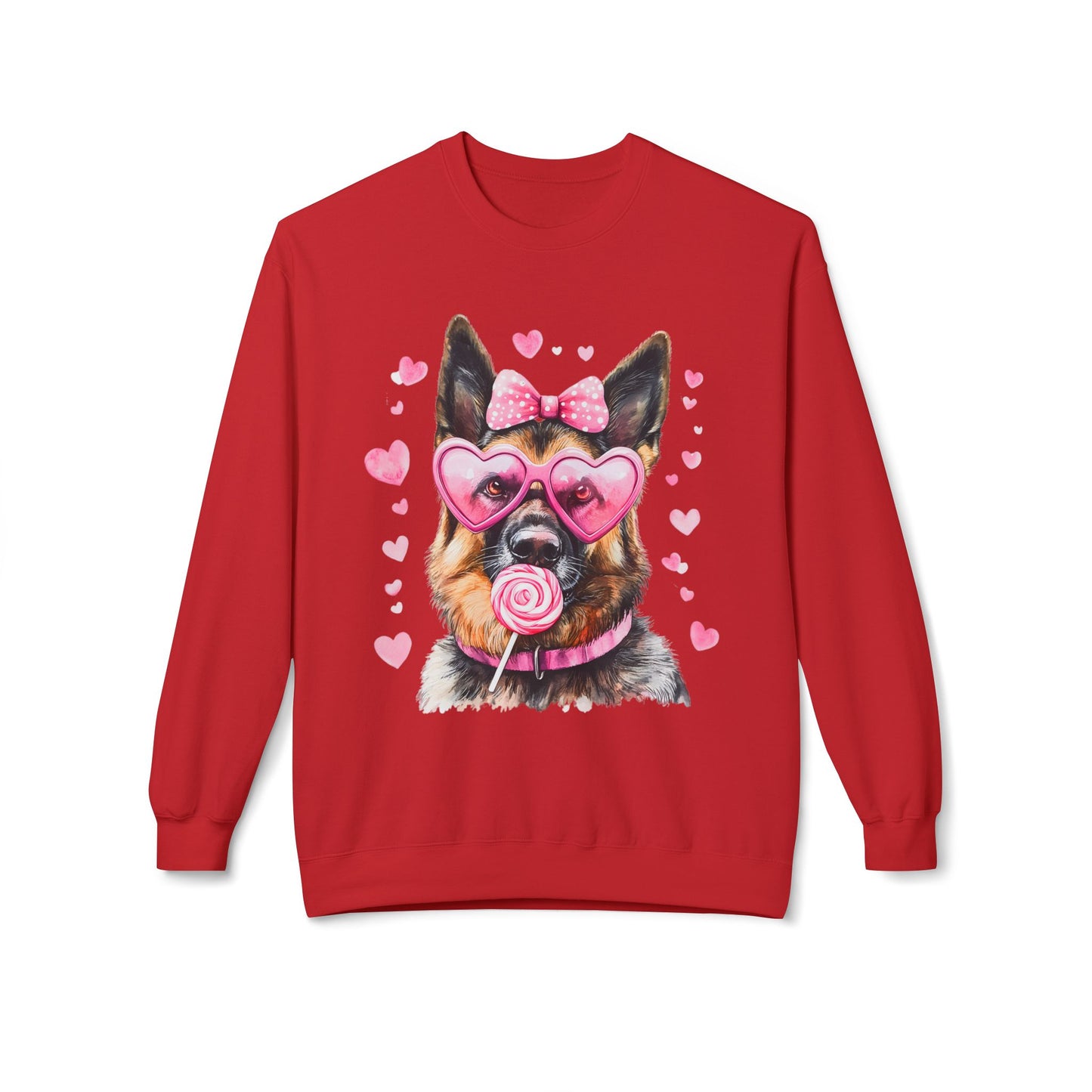 Valentines Unisex Midweight Softstyle Fleece Crewneck Sweatshirt