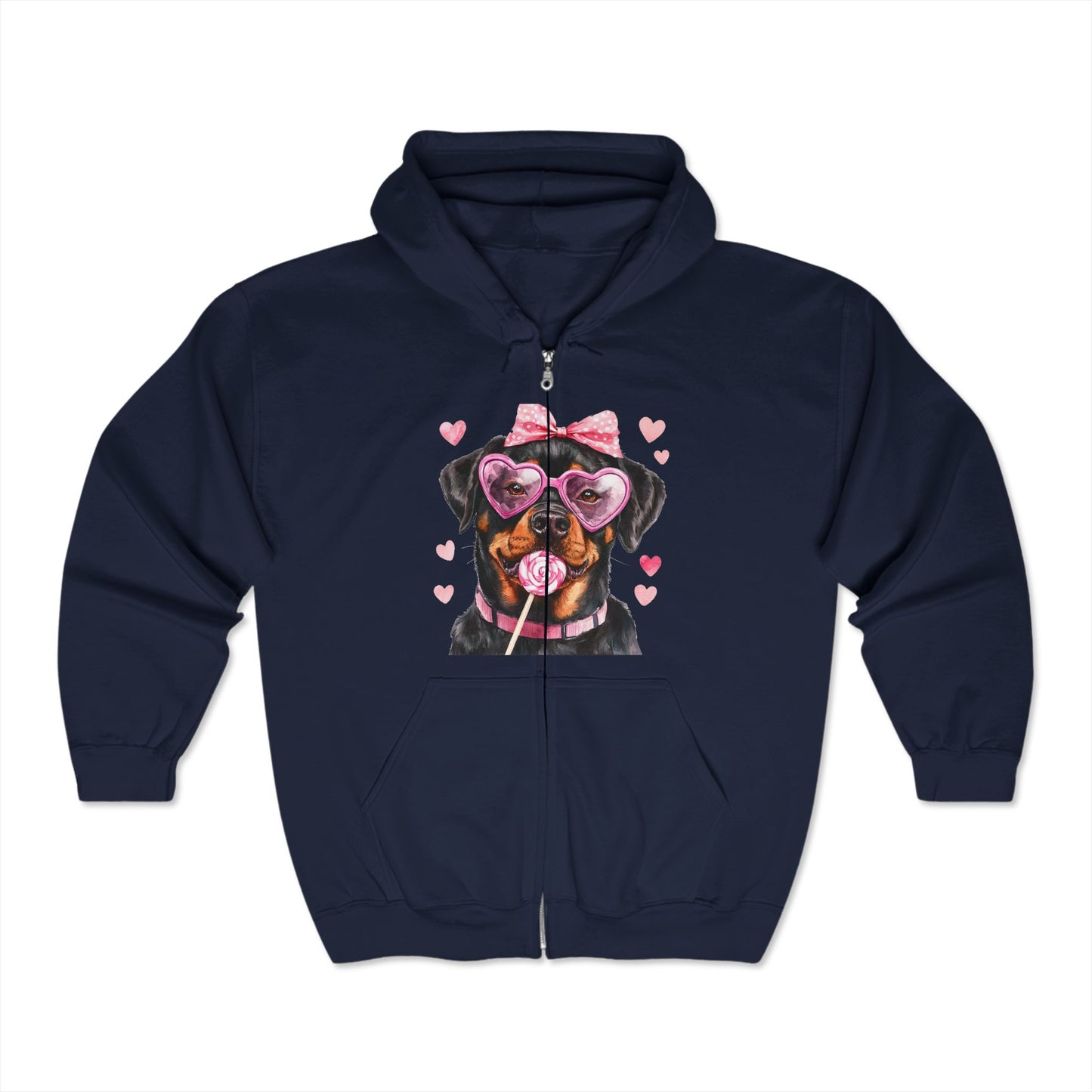 Valentines Unisex Heavy Blend™ Full Zip Hooded Sweatshirt