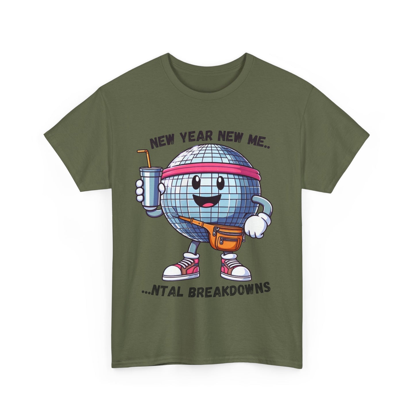 New Year Unisex Heavy Cotton Tee