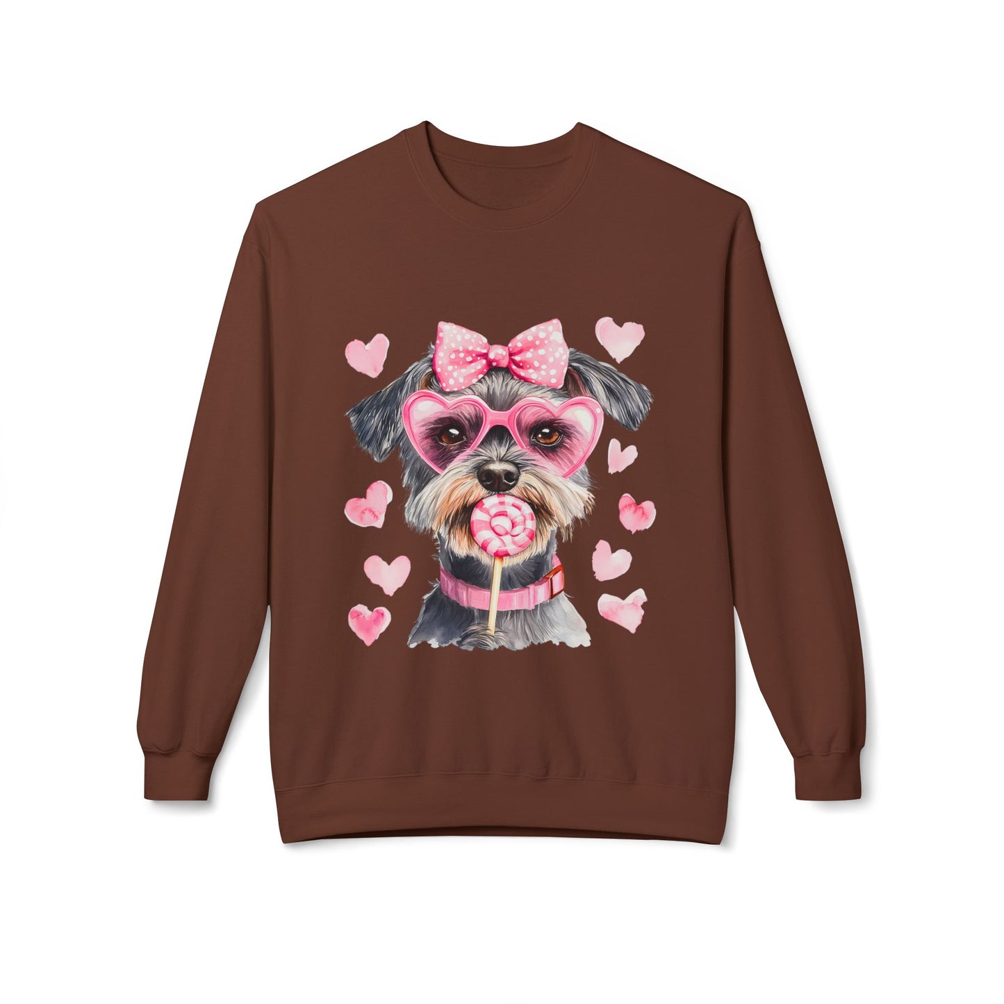 Valentines Unisex Midweight Softstyle Fleece Crewneck Sweatshirt