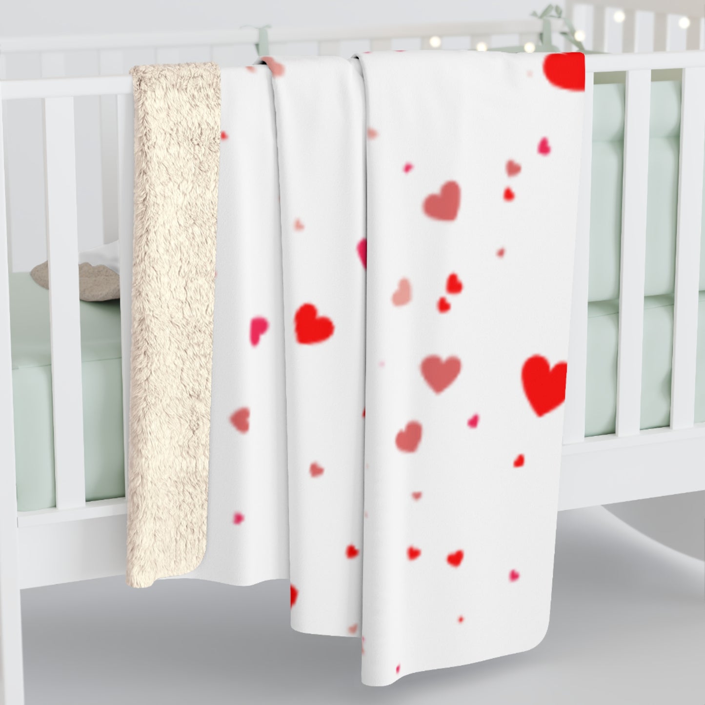 Valentines Sherpa Fleece Blanket