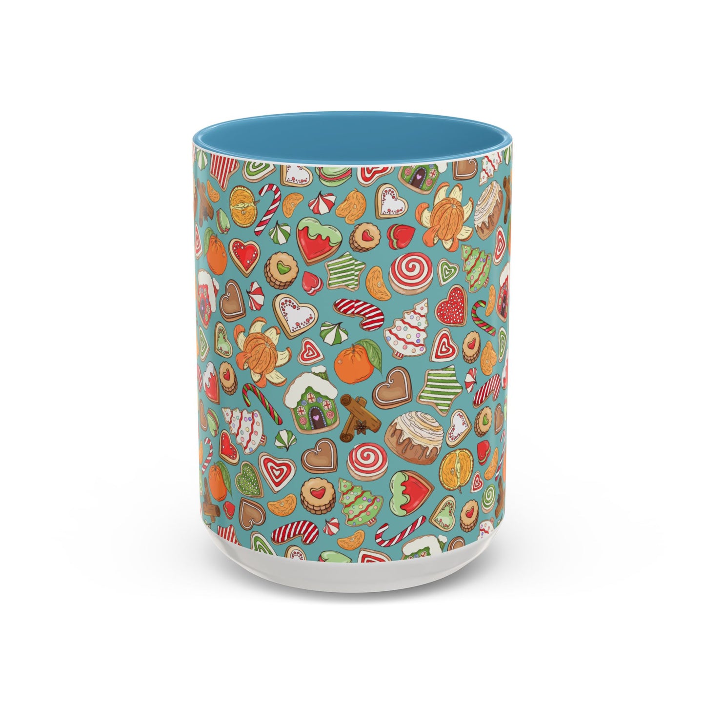 Christmas Accent Coffee Mug (11, 15oz)
