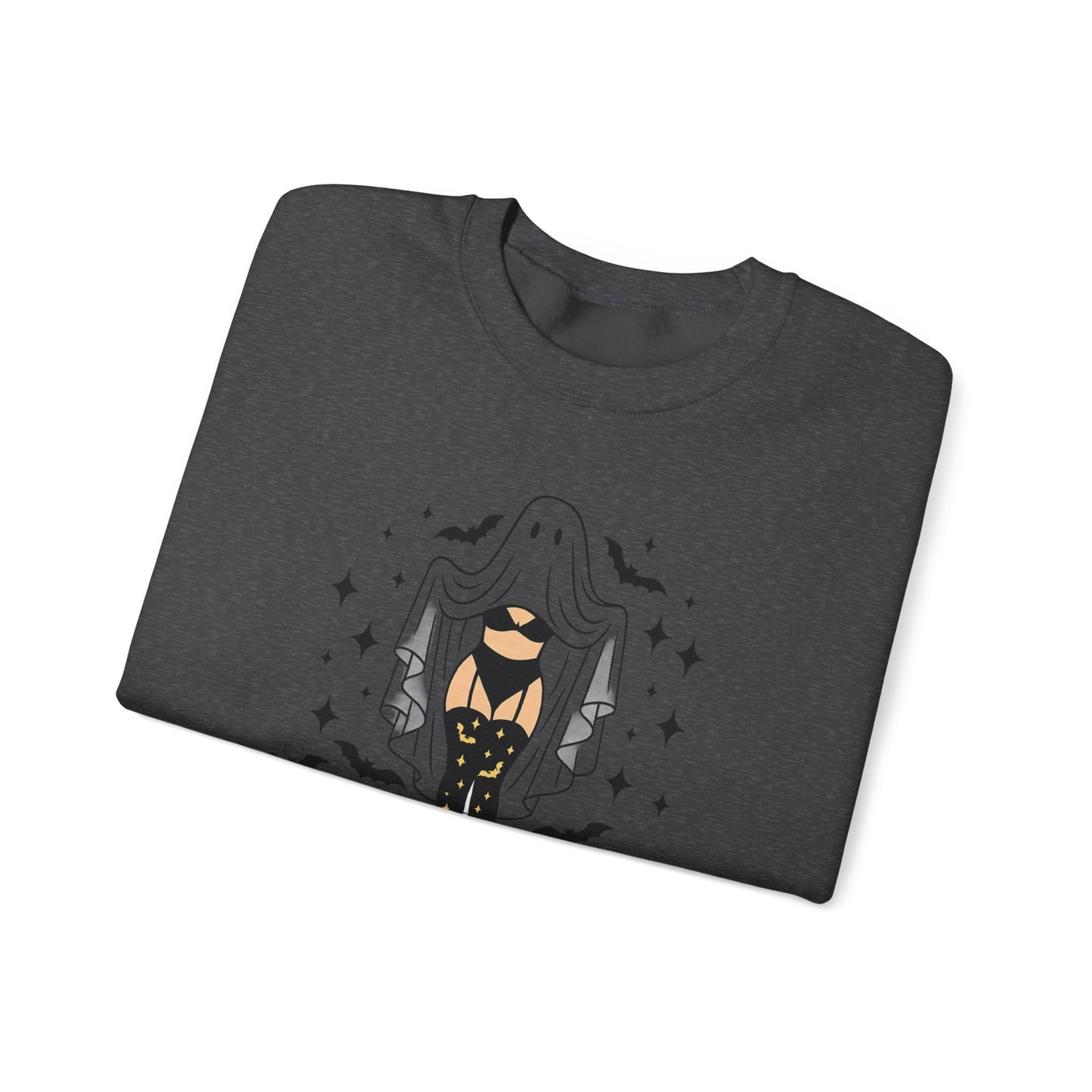 Freak in the Sheets Sweatshirt - Spooky Fun Crewneck for Halloween, Cozy Lounge Wear, Unisex Gift, Autumn Style, Casual Wardrobe Essential