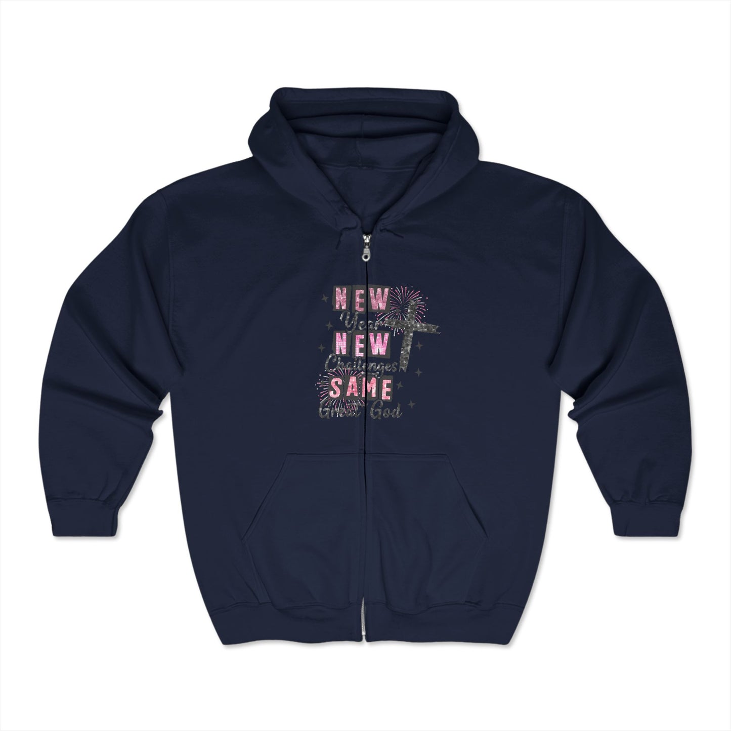 New Year Unisex Heavy Blend™ Full Zip Hooded Sweatshirt