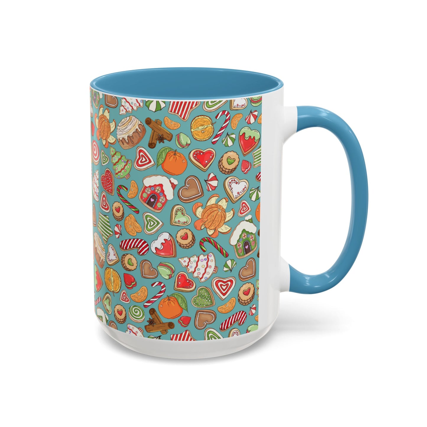 Christmas Accent Coffee Mug (11, 15oz)